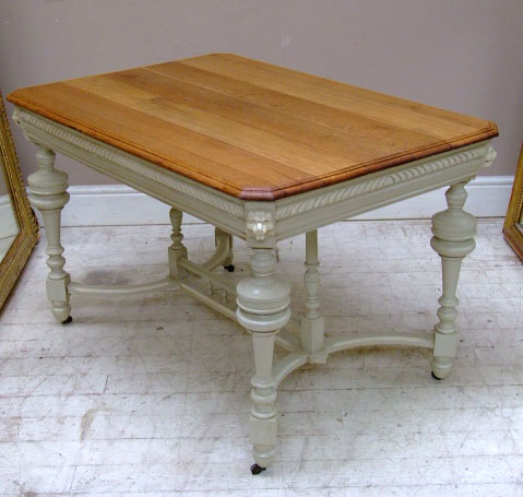 old french oak dining table